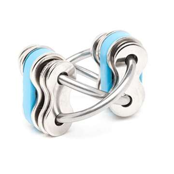 Fidgetland Jumbo Noah - As Seen on Shark Tank - ADHD/ADD, Stress & Anxiety, Bike Chain Fidget, Class...