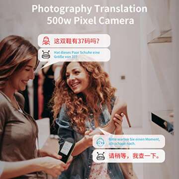 MORTENTR Language Translator Instant Communication Device