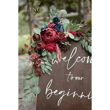 Ling's Moment Wedding Flower Swags for Elegant Decor