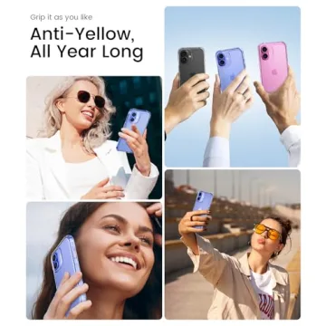 Slim & Shockproof Mkeke iPhone 16 Clear Case