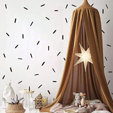 Line Wall Decals Removable Vinyl Stickers for Kids Room