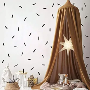 Line Wall Decals Removable Vinyl Stickers for Kids Room