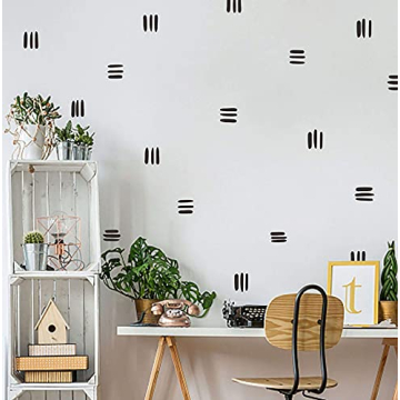 Line Wall Decals Removable Vinyl Stickers for Kids Room
