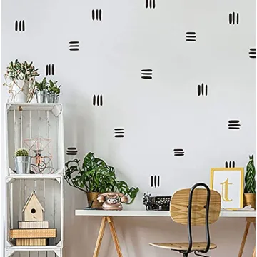 Line Wall Decals Removable Vinyl Stickers for Kids Room
