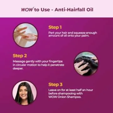 WOW Skin Science Onion Black Seed Hair Oil - Nourishing Treatment for Dry, Damaged Hair Growth with Almond, Castor, Olive, Coconut & Jojoba Oils