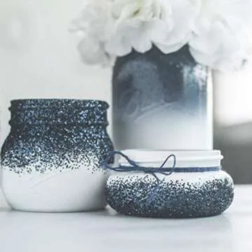 FRUITEAM 4 oz (Set of 12) Regular Mouth Mini Mason Jars with Lids, Glass Canning Jars Ideal for Food Storage, Jam, Body Butters, Wedding Favors, DIY Magnetic Spice