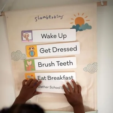 Slumberkins Kids Visual Schedule | Routines Made Easy