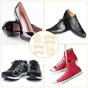 Geyoga Heel Grips & Cushions for Comfort in Shoes