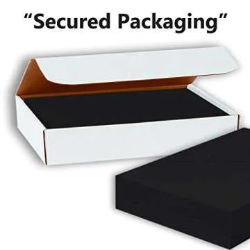 Hamilco Heavyweight Black Cardstock - Perfect for Crafting and Printing