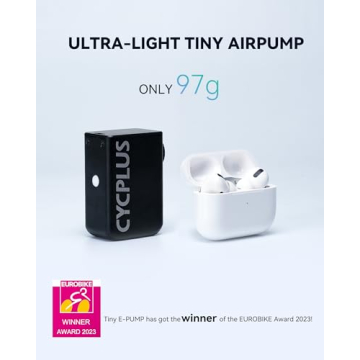 CYCPLUS Tiny Pump Portable Electric Bike Pump 100PSI