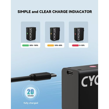 CYCPLUS Tiny Pump Portable Electric Bike Pump 100PSI