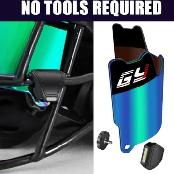 GY Football Visor for Youth and Adult Helmets