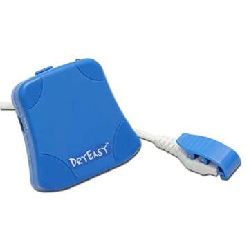DRYEASY Bedwetting Alarm with Volume Control, 6 Selectable Sounds and Vibration