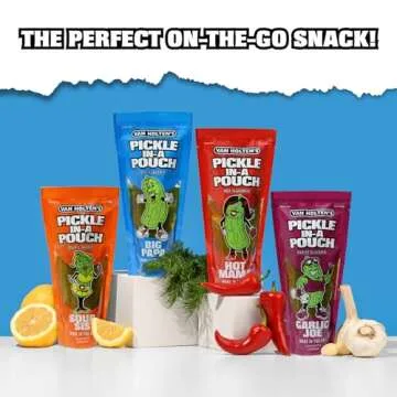 Van Holten's Pickles - Variety Pickle-In-A-Pouch Sampler - 8 Pack