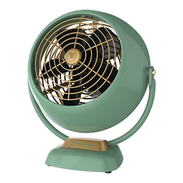 Vintage Vornado VFAN Jr. Green Air Circulator Fan