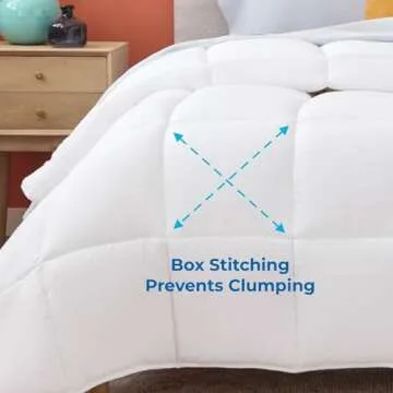 Linenspa Reversible Down Alternative Comforter for All Seasons