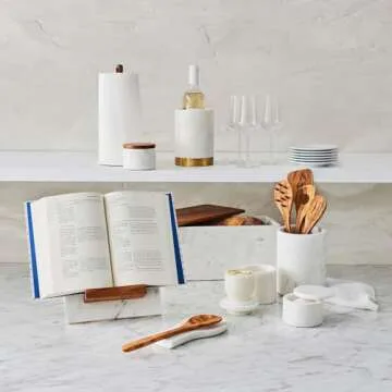 Stylish Sur La Table Marble Spoon Rest for Elegant Kitchens