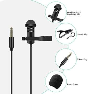 Premium Lavalier Mic Pack for Rode and DJI Systems