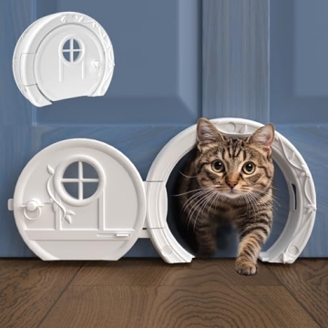 Gnome Door Cat Door - Spacious & Stylish Interior Pet Access
