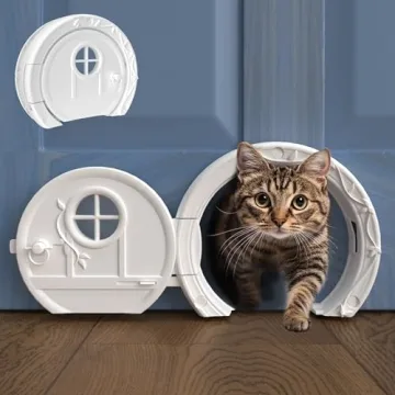 Gnome Door Cat Door - Spacious & Stylish Interior Pet Access