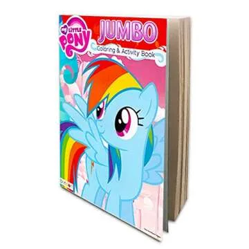 Disney My Little Pony Coloring Book Super Set for Girls - 3 Giant Coloring Books Featuring Disney Pr...