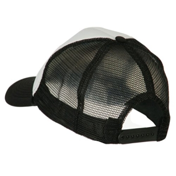 Smile Face Embroidered Foam Mesh Back Cap for All Ages