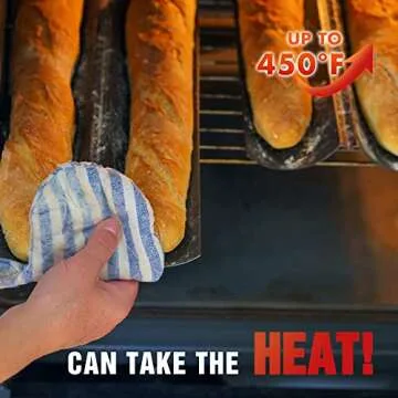 KITESSENSU Nonstick Baguette Pan for Perfect French Bread