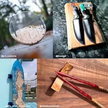 24 Hour Deep Pour Epoxy Resin Kit - Crystal Clear, Fast Cure