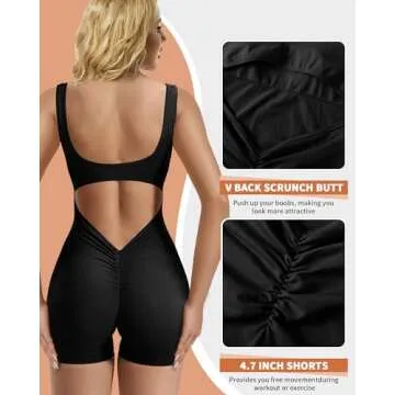 Stylish AURUZA Jumpsuit for Women - Workout Rompers