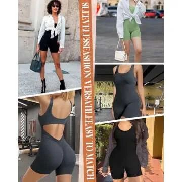 Stylish AURUZA Jumpsuit for Women - Workout Rompers