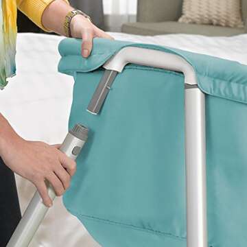 Chicco LullaGo Portable Bassinet, Grey Mist