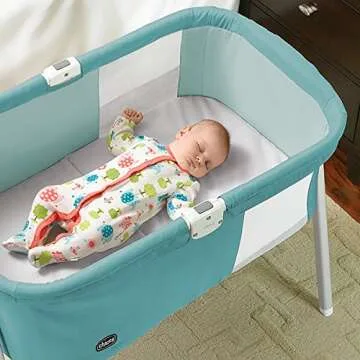 Chicco LullaGo Portable Bassinet for Baby Travelling