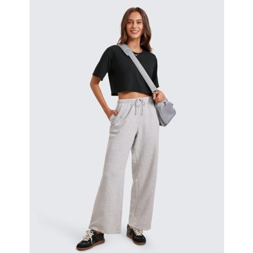 Pima Cotton Athletic Crop Top for Women - CRZ YOGA