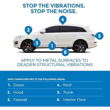 Second Skin Damplifier Premium Sound Deadening Material