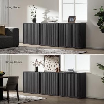 SICOTAS Modern Buffet Cabinet for Stylish Home Storage