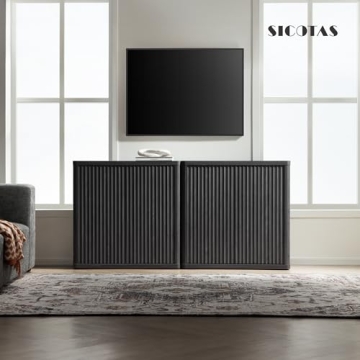 SICOTAS Modern Buffet Cabinet for Stylish Home Storage