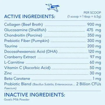 Native Pet Dog Vitamins - 11-in-1 Multivitamin Powder