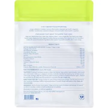 Native Pet Dog Vitamins - 11-in-1 Multivitamin Powder