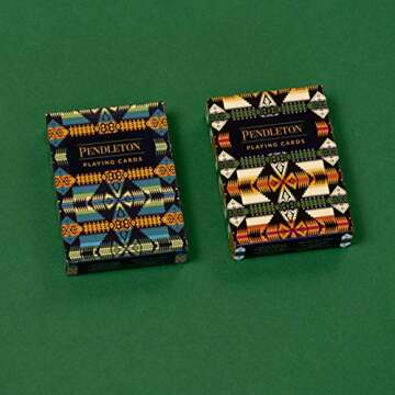 Pendleton Playing Cards Set: Travel-Ready Fun for Everyone