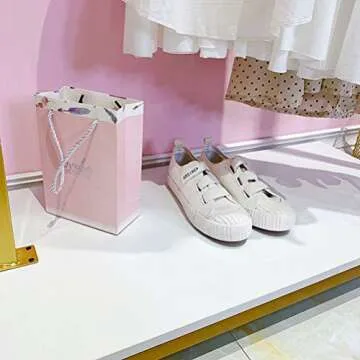 FONECHIN Heavy Duty Golden Clothing Rack for Stylish Storage