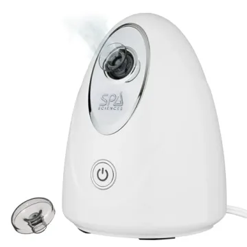 Spa Sciences CIRRA Nano Ionic Facial Steamer - Speedy, Sanitizing, and Therapeutic Essential Oil Inf...