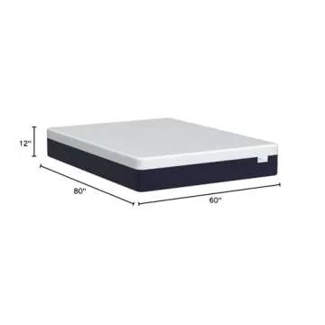 Sleep Innovations Shiloh 12 Inch Memory Foam Mattress, Queen Size, Bed in a Box, Cradling Medium Support
