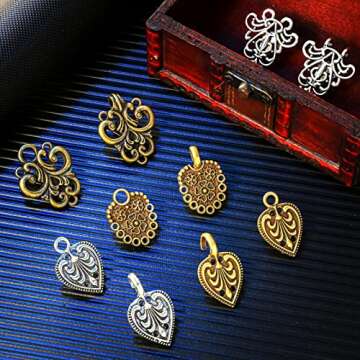 Juinte 10 Pieces Vintage Sweater Swirl Clip Cape Cloak Clips Retro Cardigan Clasp Shawl Collar Clasp Dress Shirt Brooch for Women Antique Swirl Collar Alloy