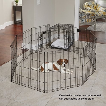 MidWest Foldable Metal Dog Exercise Pen for Small Pets
