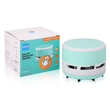 FineInno Mini Crumb Vacuum Cleaner Portable Desktop Sweeper Handheld Cordless Multifunction Cleaning for Home,Office,Cars,Pet Hairs (no Battery Included)