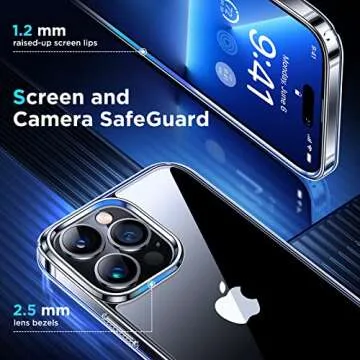 Simtect Ultra Clear Case for iPhone 14 Pro Max with 10 FT Drop Protection