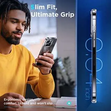 Simtect Ultra Clear Case for iPhone 14 Pro Max with 10 FT Drop Protection