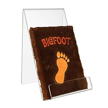 SourceOne 11" Clear Acrylic Easel Book Artwork Stand Holder