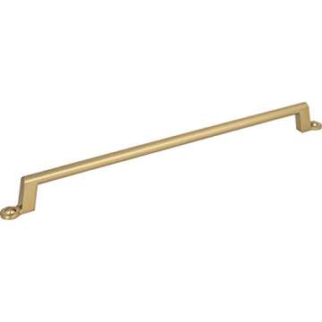 Elegant Atlas Homewares A305-WB Bradbury Pull in Warm Brass for Cabinets