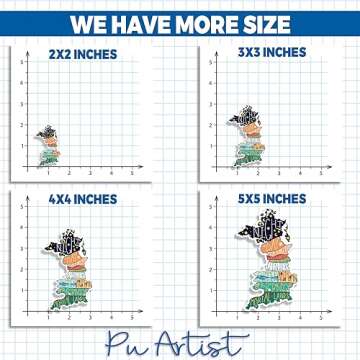 Prythian Map Sticker ACOTAR Sticker Bookish Court Of Dream Book Lover Reading Booktok Acomaf Velaris...